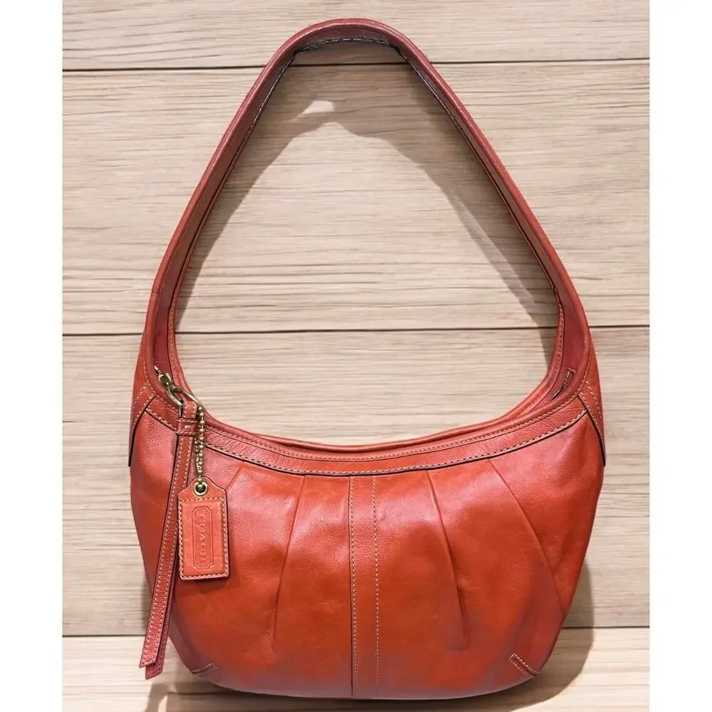 Y2K Coach 12235 Ergo Pleated Hobo Bag